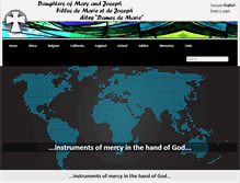 Tablet Screenshot of daughtersofmaryandjoseph.org